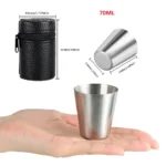 verres de camping modernes et pratiques