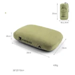 oreiller portable en coton