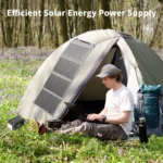 sortie USB-C chargeur solaire