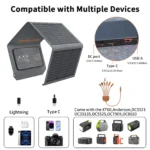 chargeur solaire pliable