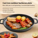 Poêle pour cuisine en extérieur