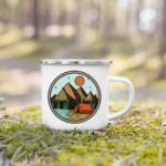 tasse émaillée MOONSUN