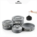 vaisselle de camping NATUREHIKE en extérieur