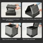 Toilette portable et compacte univers Vanlife