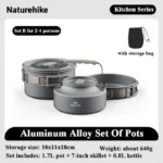 vaisselle camping compacte NATUREHIKE