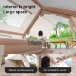 pare-soleil intégré tente Univers Vanlife