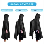 Poncho camouflage militaire