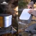 boîte à repas aluminium CAMPINGMOON