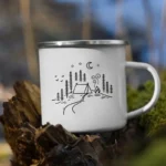 tasse créative métal