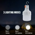 éclairage extérieur puissant ampoule LED USB