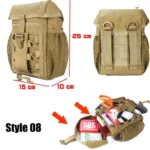 sacs fixation MOLLE