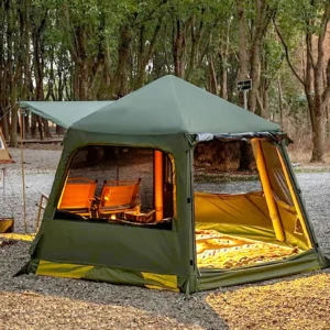 tente gonflable de camping laurentis