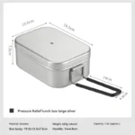 plat en aluminium CAMPINGMOON