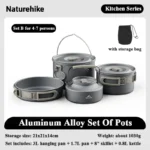 vaisselle moderne pour camping NATUREHIKE