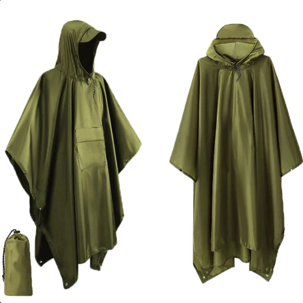Imperméable militaire 3en1 à capuche