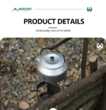 accessoire camping bouilloire portable