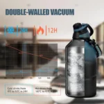 bouteille isotherme en acier inoxydable