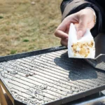 Poêle à surface antiadhésive pour camping