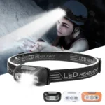 lampe frontale rechargeable avec système USB