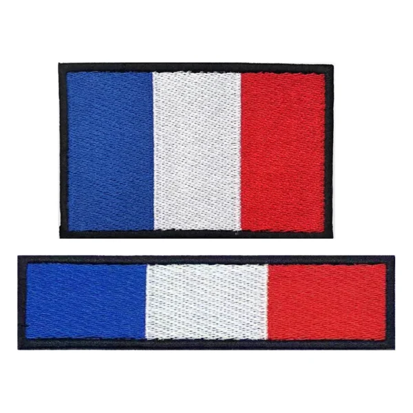 écusson brodé drapeau français