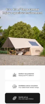 tente imperméable pour camping
