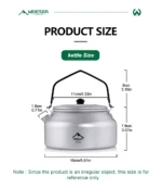 bouilloire outdoor compacte