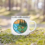 vaisselle en émail MOONSUN