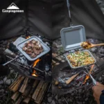 croque-monsieur camping