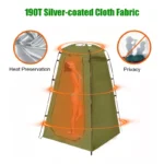 tente de douche compacte univers Vanlife