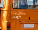 autocollant univers Vanlife pour véhicule