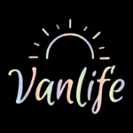 autocollant réfléchissant univers Vanlife