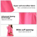 Accessoire bain microfibre
