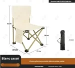 siège pliant PECHUT pour outdoor