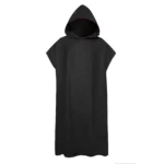 Poncho élégant en microfibre