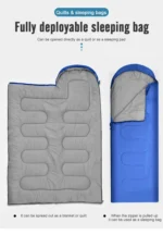 sac de couchage pratique et compact