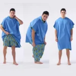 Poncho en microfibre