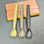 ustensile compact pour camping et randonnée