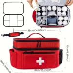 poche de rangement pour médicaments univers Vanlife