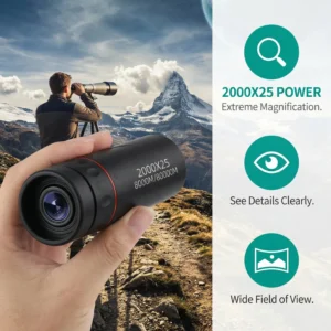 Mini Télescope monoculaire HD2000 dans l Univers Vanlife