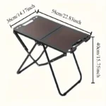Table de camping TELMA pratique et résistante