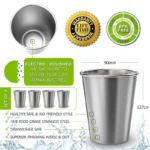 gobelet alimentaire acier inoxydable